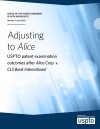 适应Alice：Alice Corp.v CLS Bank International Report Cover后美国专利商标局专利审查结果